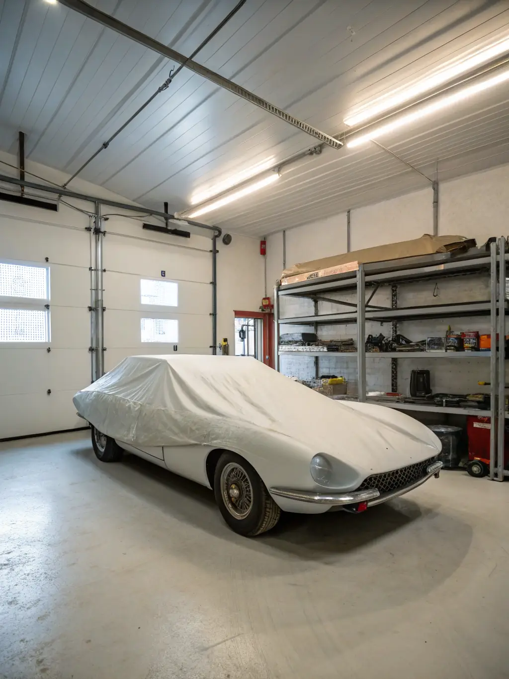 An image of a classic car being restored with a vintage-style wrap, highlighting Global Wrap Solution's expertise in preserving and enhancing classic vehicles.